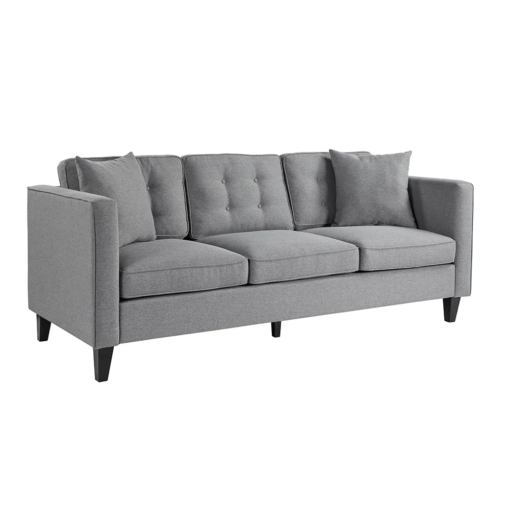 
Frank Furniture 2021 New Design Modern Sofa Couch Living Room Sofa With Nails Chesterfield Sofa Set 7 Seater 