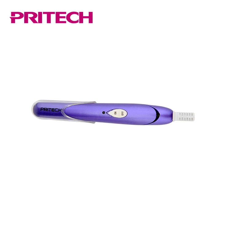 PRITECH пользовательский фиолетовый Электрический мини-утюжок глобальная красота Керамический выпрямитель для волос