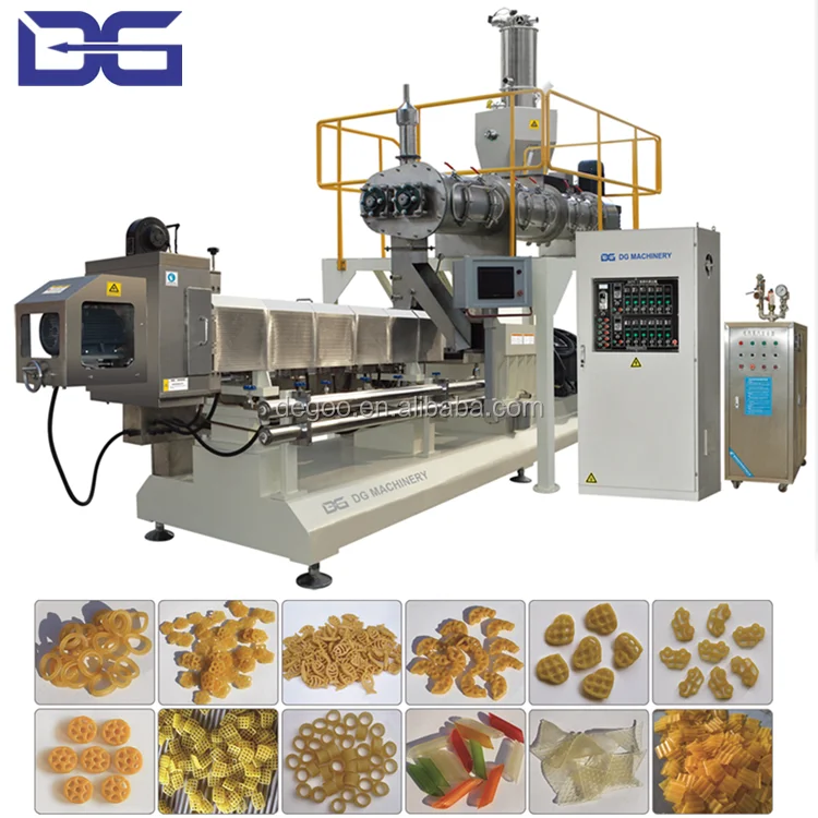 Automatic Curly Potato Chips Making Machine Street Food Snacks Frictional Extruder