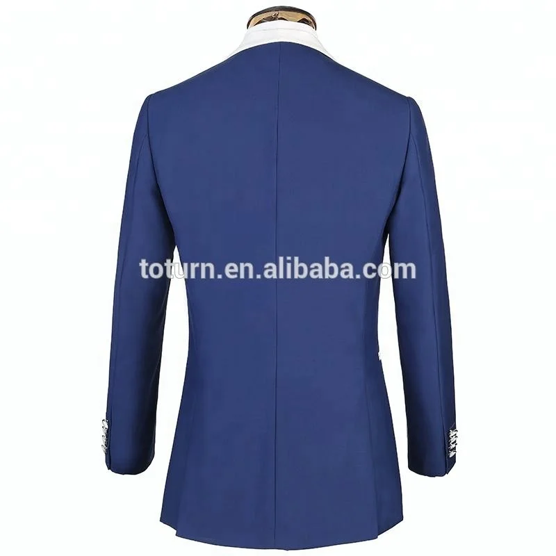 OEM Mens Shawl Lapel 3 Piece Tuxedo Wedding Suit shawl collar evening dresses