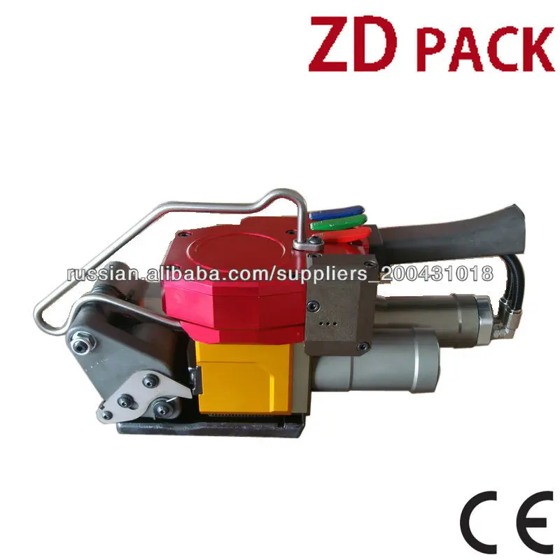 Patented pneumatic tensioner friction weld combination tying tool