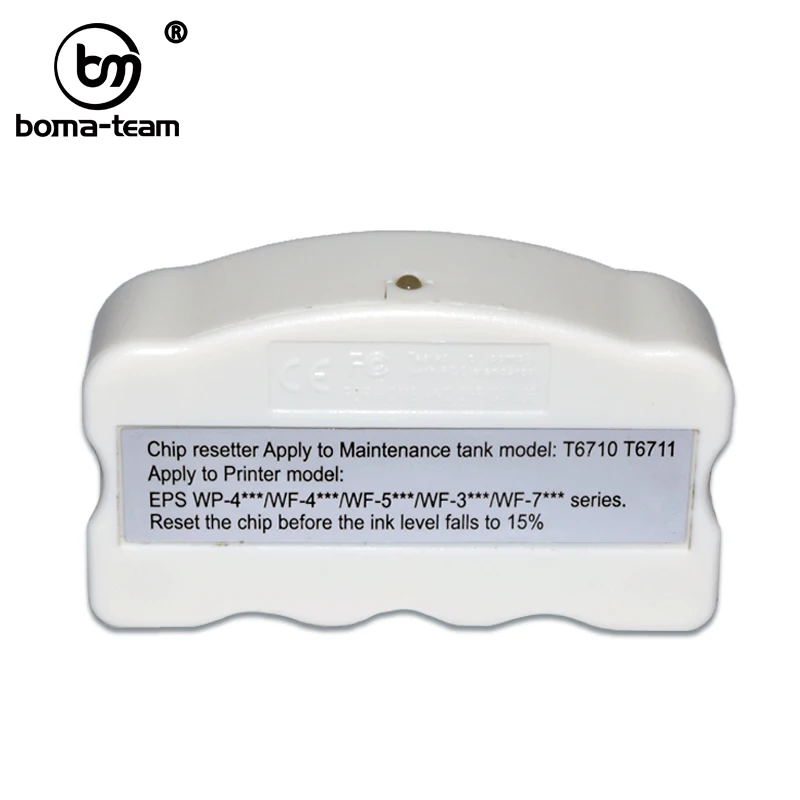 T6711 чернильный картридж чип Resetter для Epson рабочей силы 7110 7610 7620 7611 7710 7720 7728 принтер OEM отходов красочного