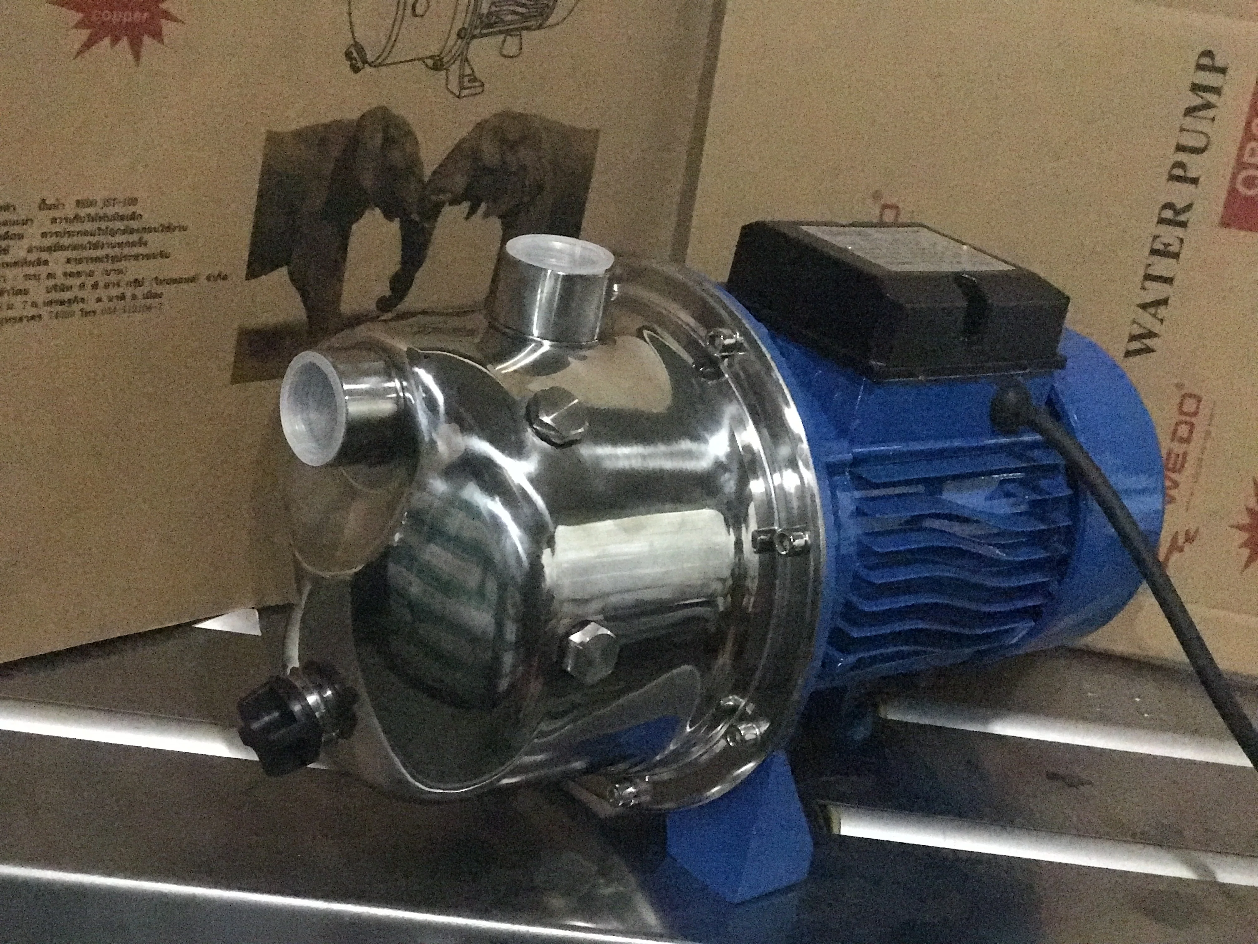 WEDO 0.5hp 1HP 1 horsepower single phase Stainless steel SELF-PRIMING irrigation water pump