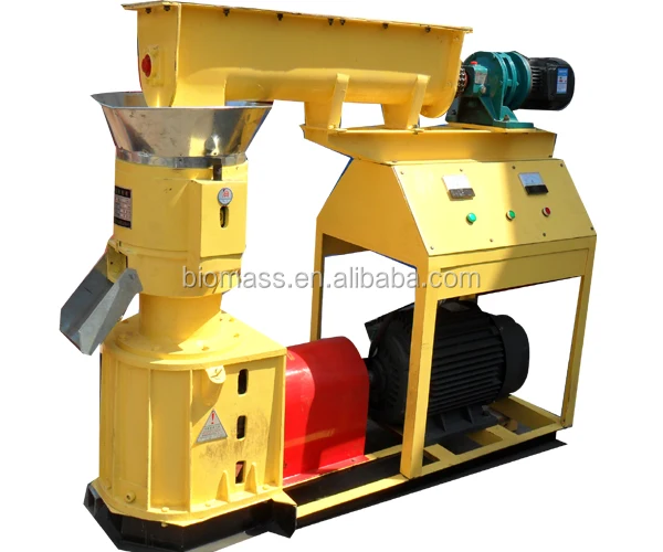 Poland best seller flat die pellet mill Rice bran wood pellet machine SKJ250,SKJ300