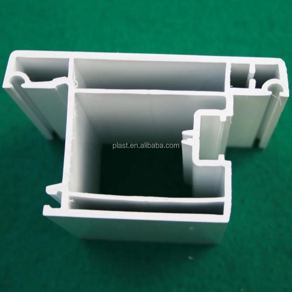 HSP60-13 upvc casement door window frames environmental upvc profile pvc