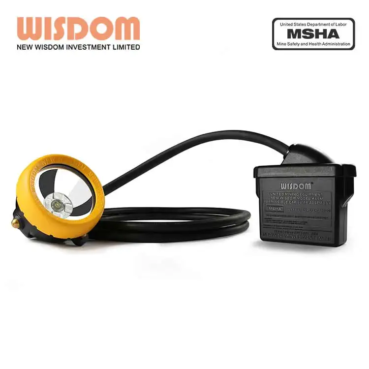 Хит продаж светодиодный налобный фонарь высокой мощности с заряжаемой крышкой для майнинга безопасной добычи угля