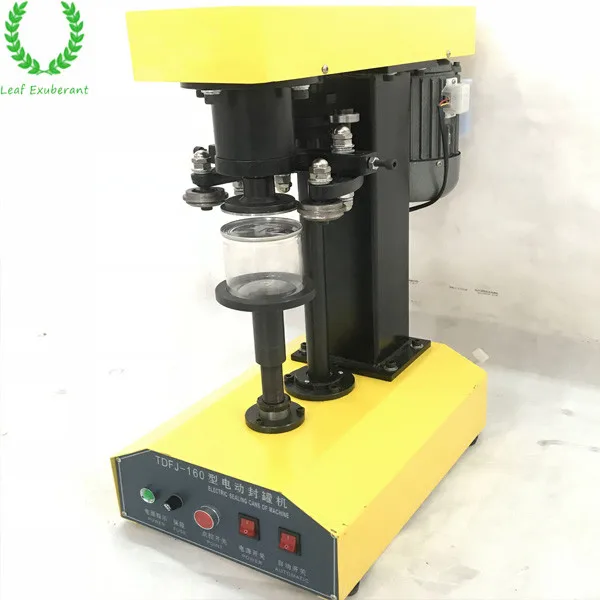 TDFJ-160 Semi automatic table type tin can sealer machine
