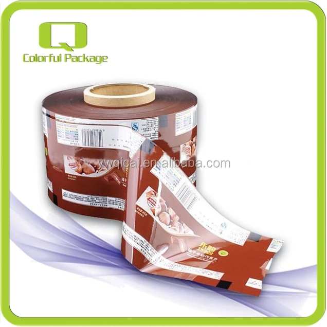 Популярный Стиль, индивидуальная печать, ламинированная термоизоляционная Гибкая пищевая упаковочная пленка, рулон пластиковой биоразлагаемой упаковочной пленки в саше