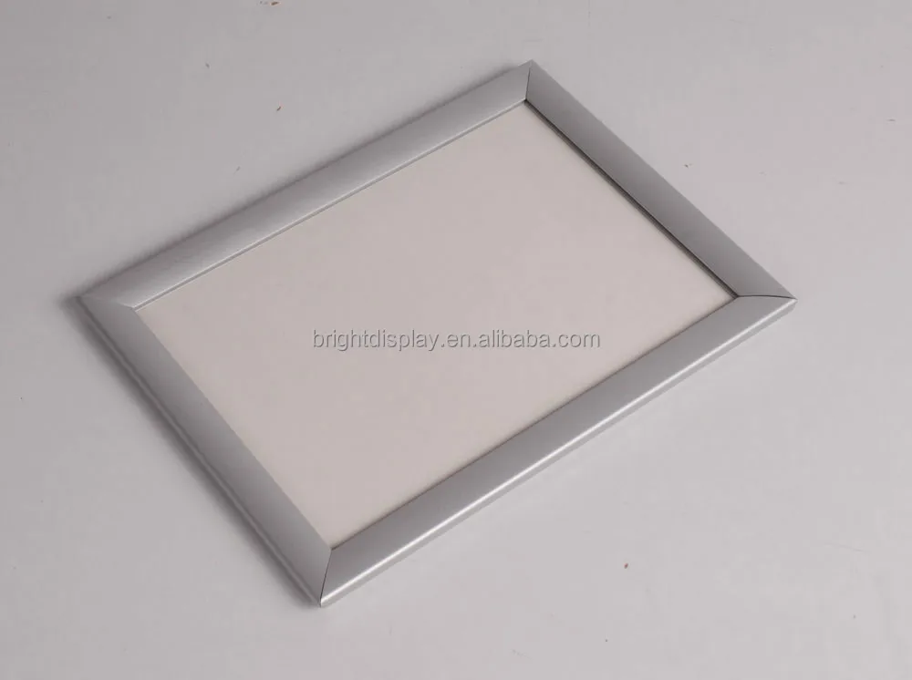 Wall mount snap poster aluminum frame size A0 A1 A2 A3 A4 etc for advertising from factory