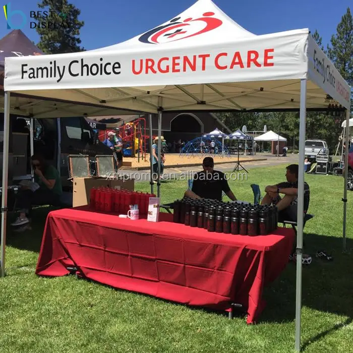 Premium Digital Printed Custom Canopy Pop up Commercial Garden Canopy Fair Tent