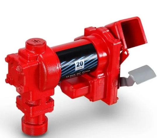
12 Volt 20 GPM Diesel Gas Gasoline Kerosene Car Tractor Truck Fuel Transfer Pump 