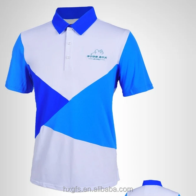 
OEM golf men polo t shirt 100% polyester 