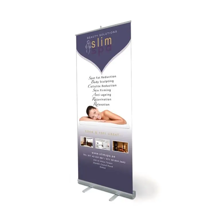 ODM led roll up banner light roll up banner 85 x 200 roll up banner for jumper for advertising