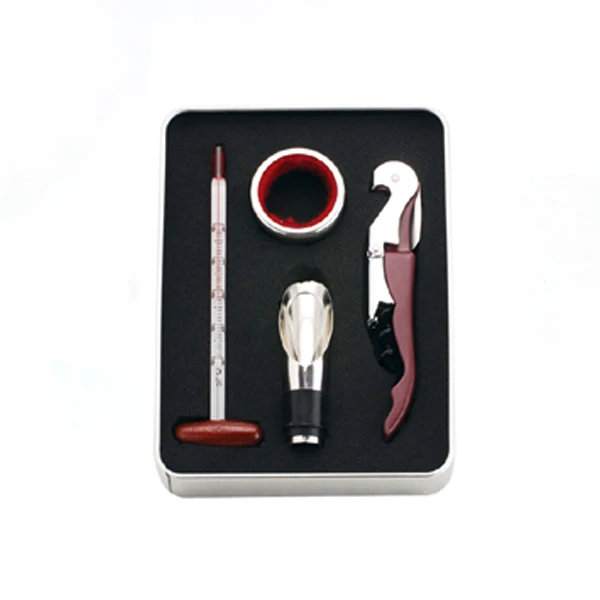 Electric Wine Opener Battery Operated Red Wine Bottle Opener Auto Corkscrew with Foil Cutter