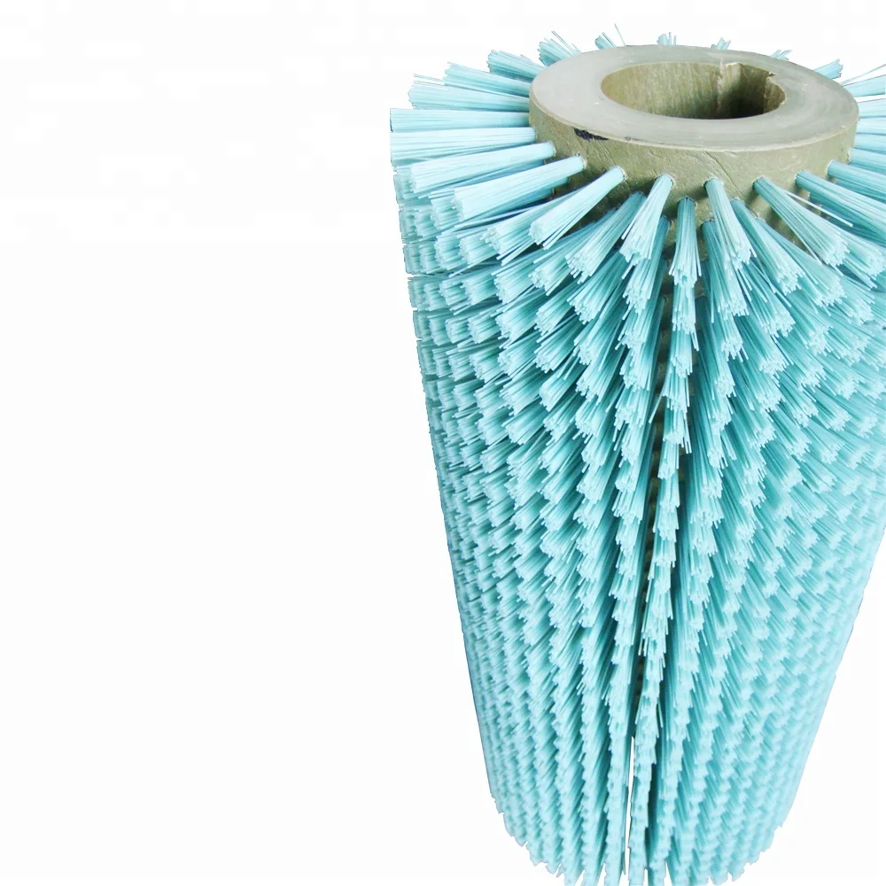 Punched Rotary Cylinder Roller Brush China 2 5/8in Synthetic Fiber 1in 3in 4IN