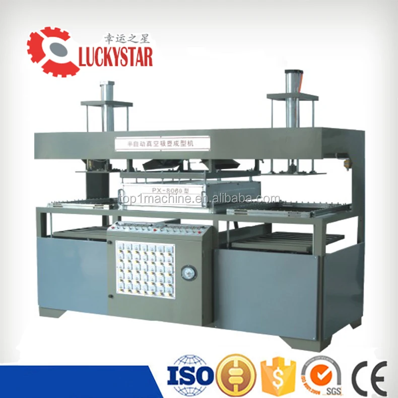 Manual plastic acrylic luggage vacuum forming machine, suitcase diy vacuum forming machine, termoform plastic molding machine