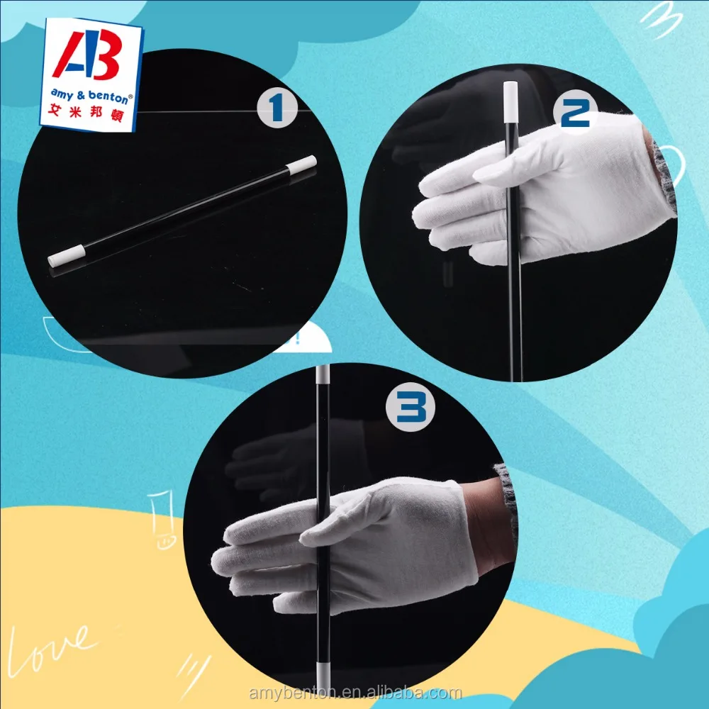 29 CM Rising Magic Stick Kids Toys Magic Wand Toys Play Show