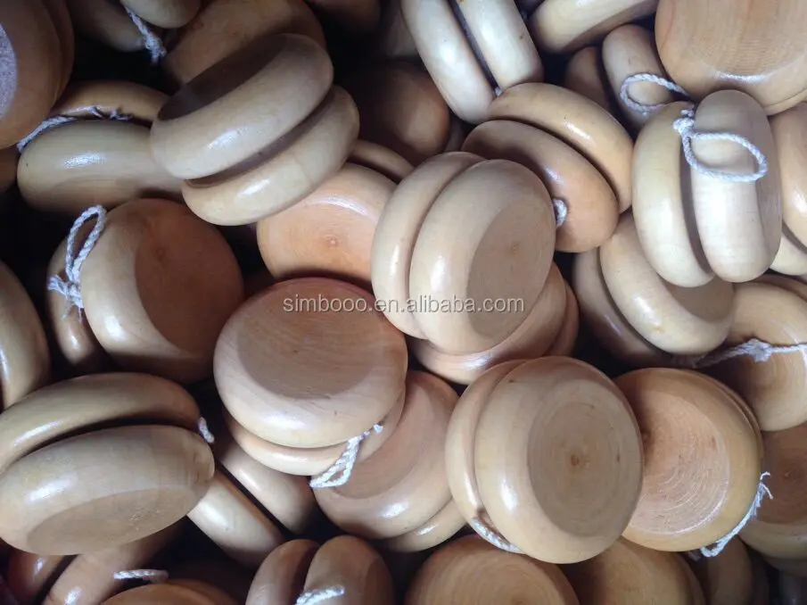 
Wholesale custom logo professional free yoyo 5.6cm promotional custom logo wooden yoyo 