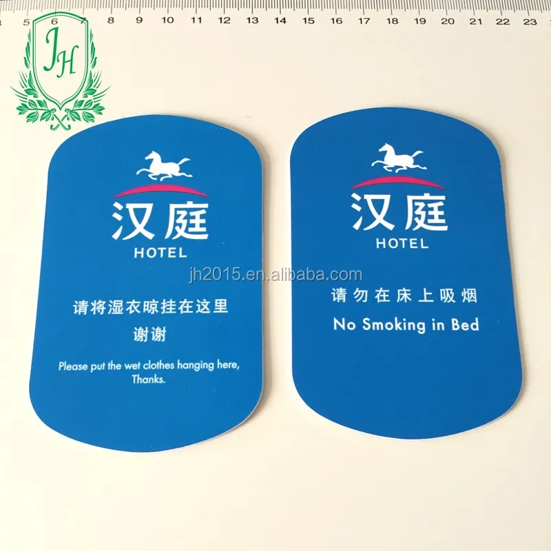 hotel door hangers Do not disturb plastic sign