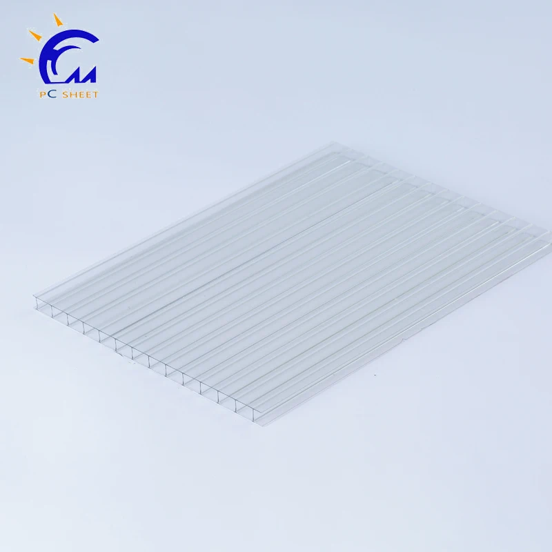 multiwall polycarbonate sheet 6mm flat roof greenhouse