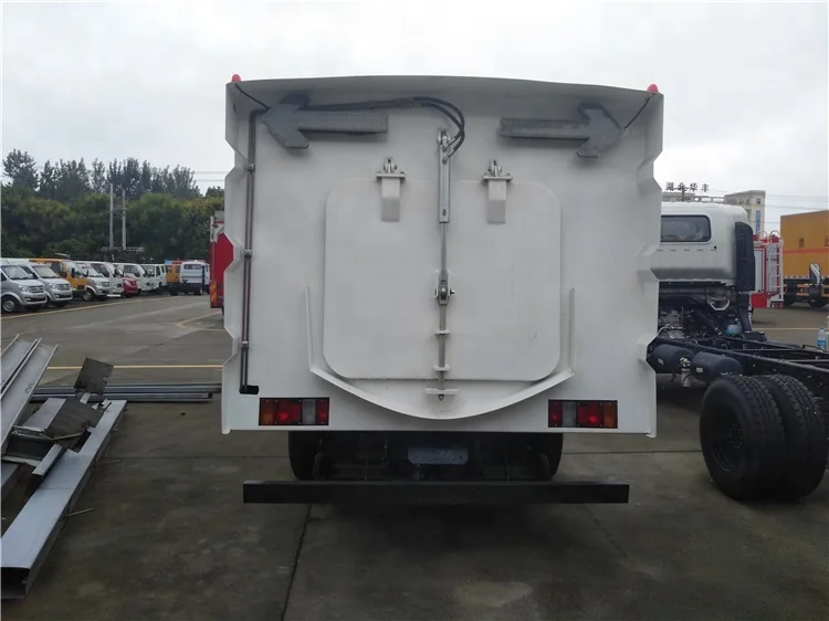 JMC Stainless steel bins and tanks sweeper truck
