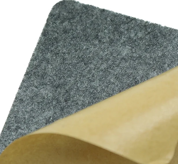 RS нетканый высококачественный 100% полиэстер мягкий на ощупь самоклеящийся войлок