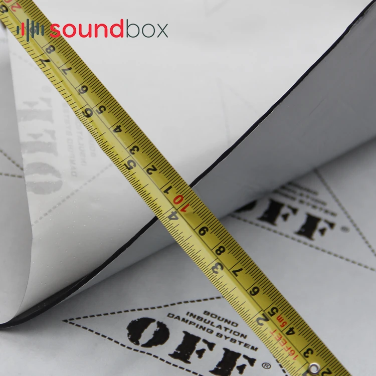 Вибрационное Демпфирование и звукоизоляция Войлок (Se | f-glue) для досок в жилых помещениях, гостиницах, клубах, KTV