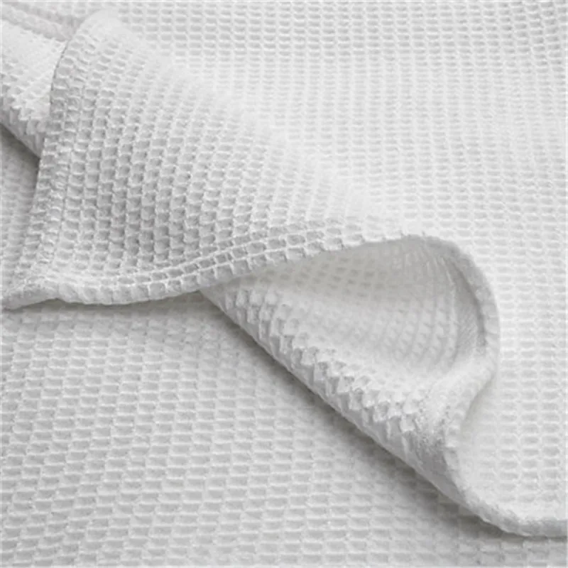 China Supplier 100% Soft Premium Cotton Waffle Weave Bed Blanket Comfortable and Warm