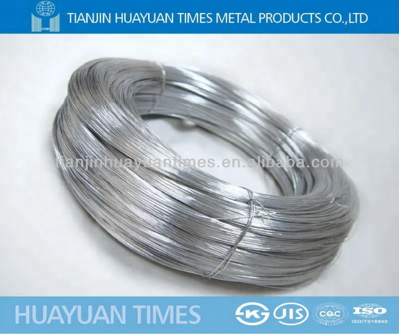 0.15mm-5.0mm low carbon electro galvanized iron wire for mesh