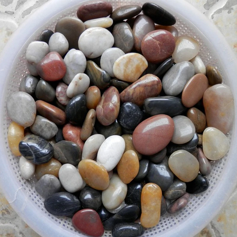 Garden Pebble Stone Decoration Colored Gravel