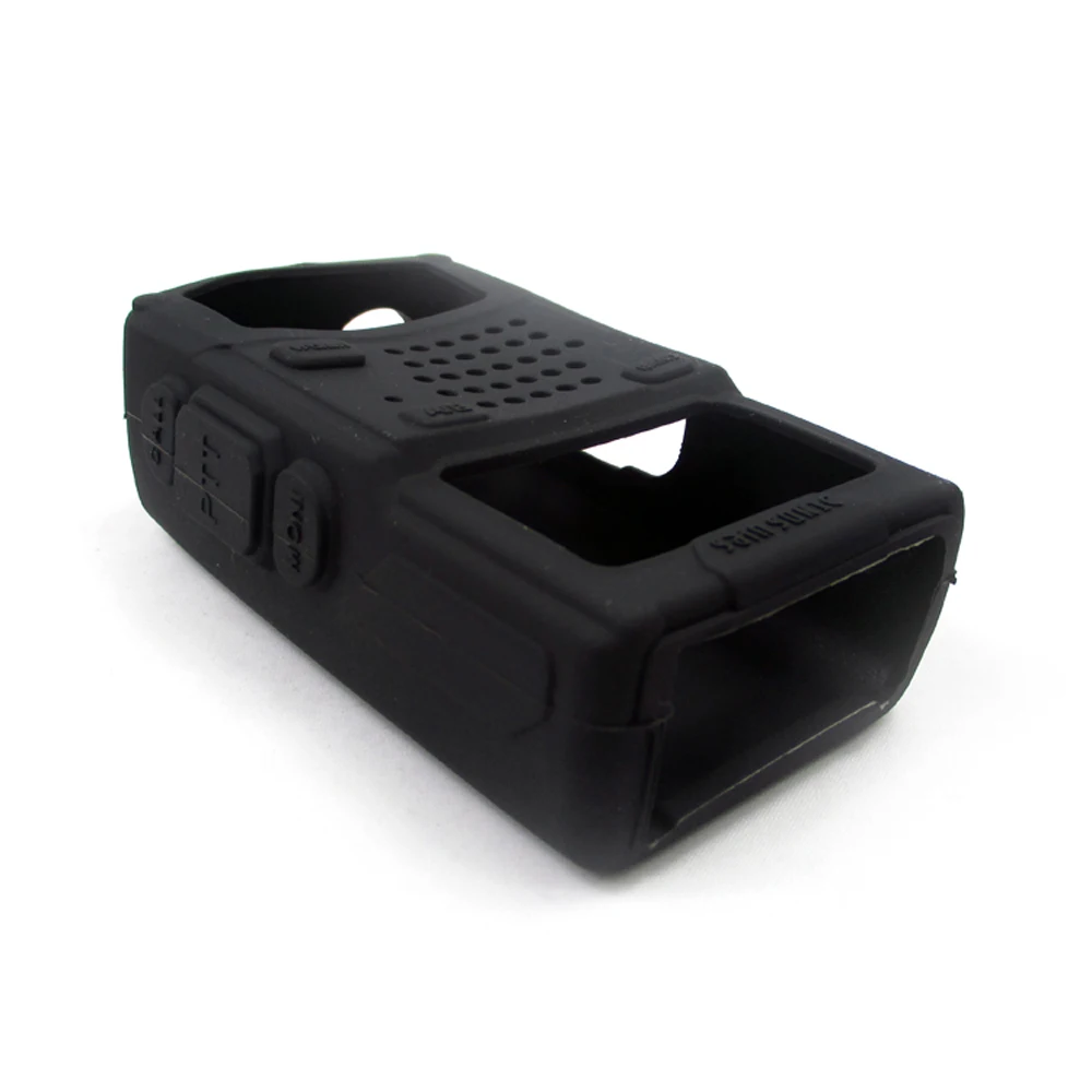  2 Way Радио силиконовый мягкий чехол для задней крышки иди и болтай Walkie Talkie Baofeng UV-5R-5W UV-5R-8W UV5R