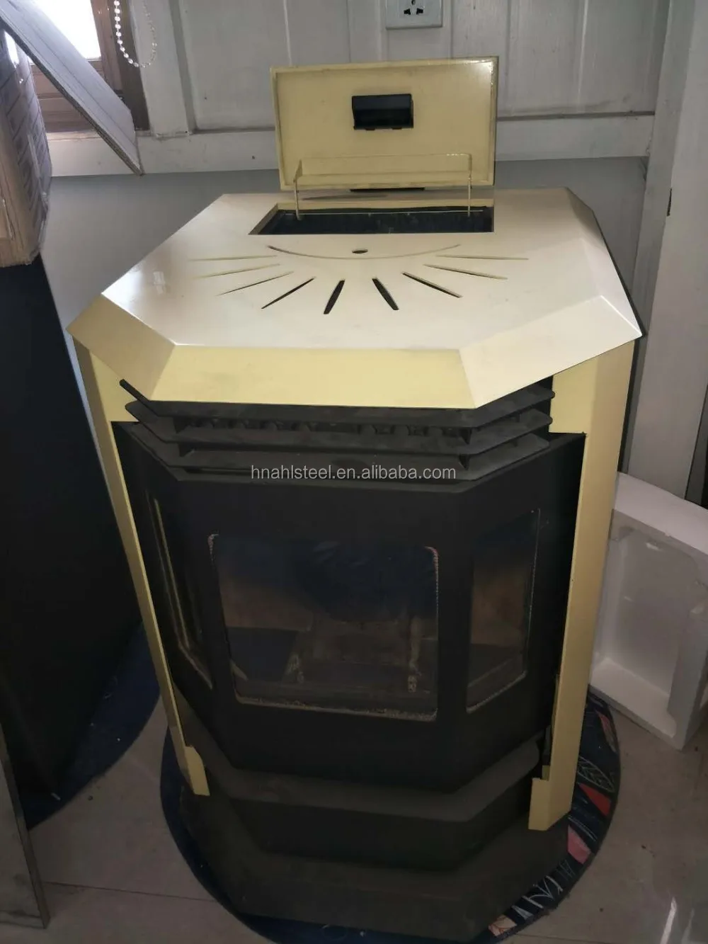 Wood Stoves Type and Cold Rolled Steel Material wood boiler stove