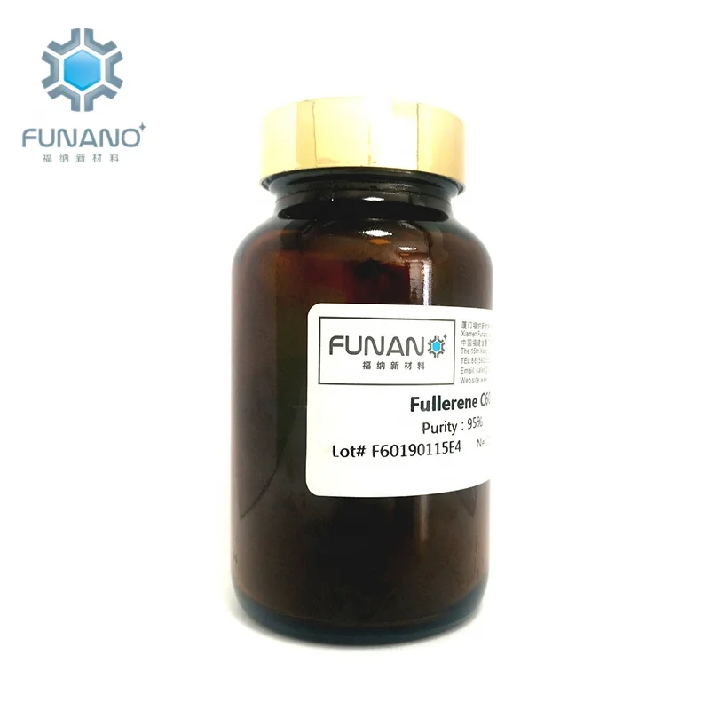 
Manufacturer Funano Wholesale High purity Agrochemical Chemicals Raw Material Carbon Powder Fullerene C60 95% 