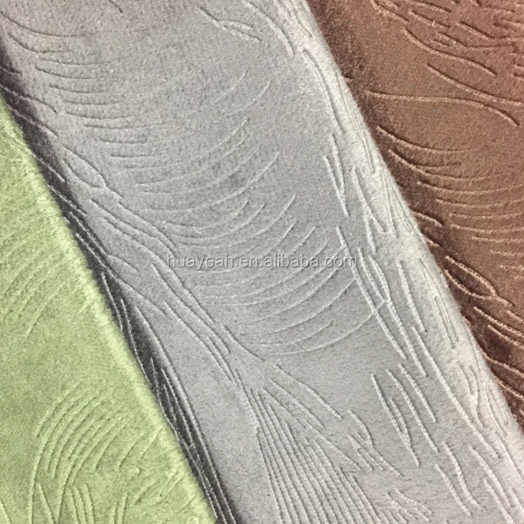 new fashion suede cheap upholstery embossed velvet fabric sofa upholstery
