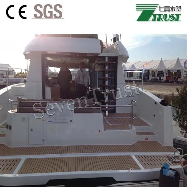 Roll deck Marine Flooring PVC Foam Decking Material for Boats