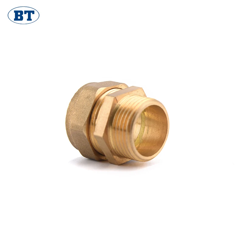 BT6012 new design 8mm brass pipe fitting