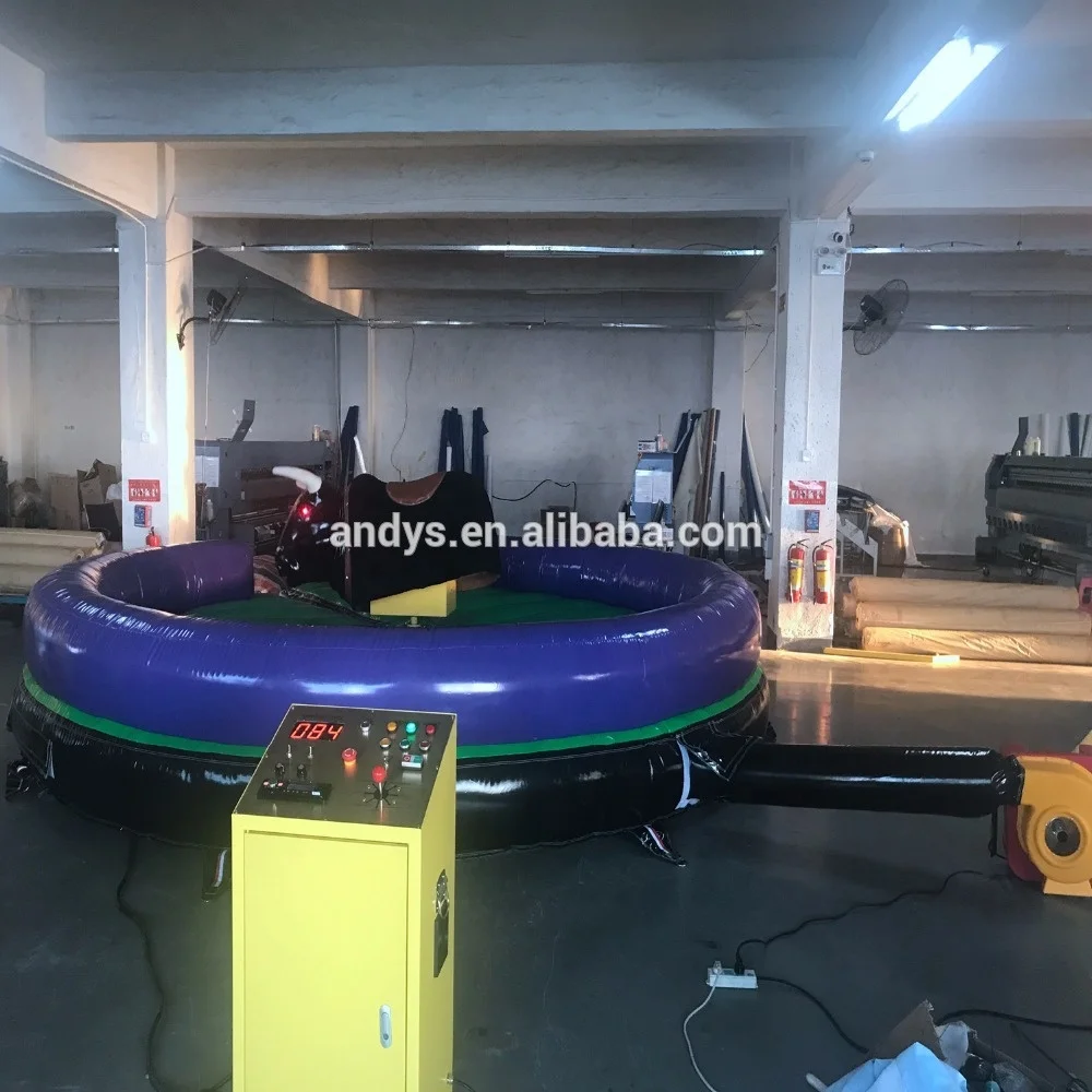 
inflatable mechanical rodeo bull ride game n rodeo bull ride n bull riding made of vinyl 