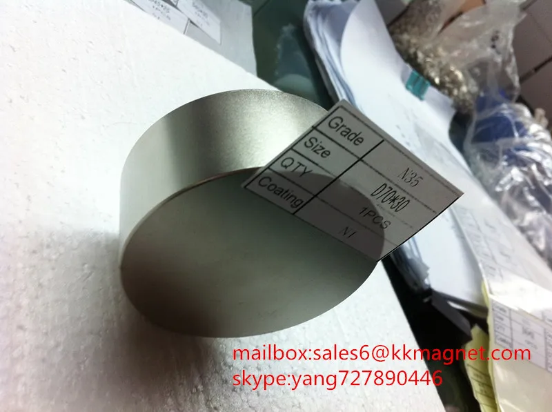 N38 неодимовыми magnit d70*30 d70*30 d70x30 d70 d30 70x30