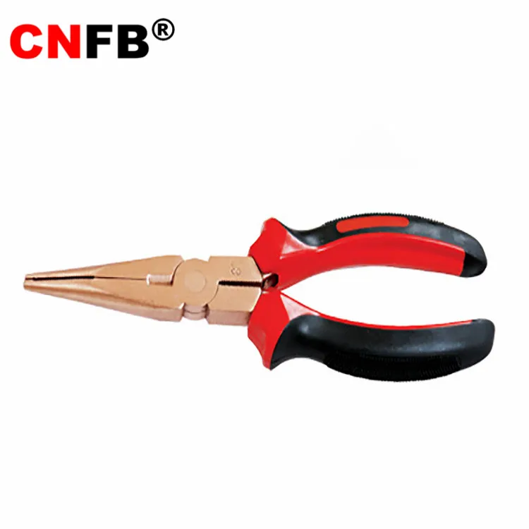 
Hot sale high quality hardware hand tool Non sparking long nose pliers 
