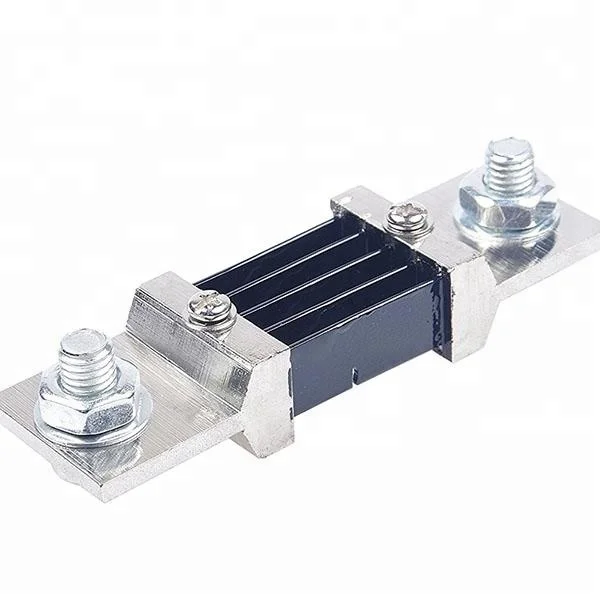 500A 75mV DC current shunt resistor for Ampere panel meter