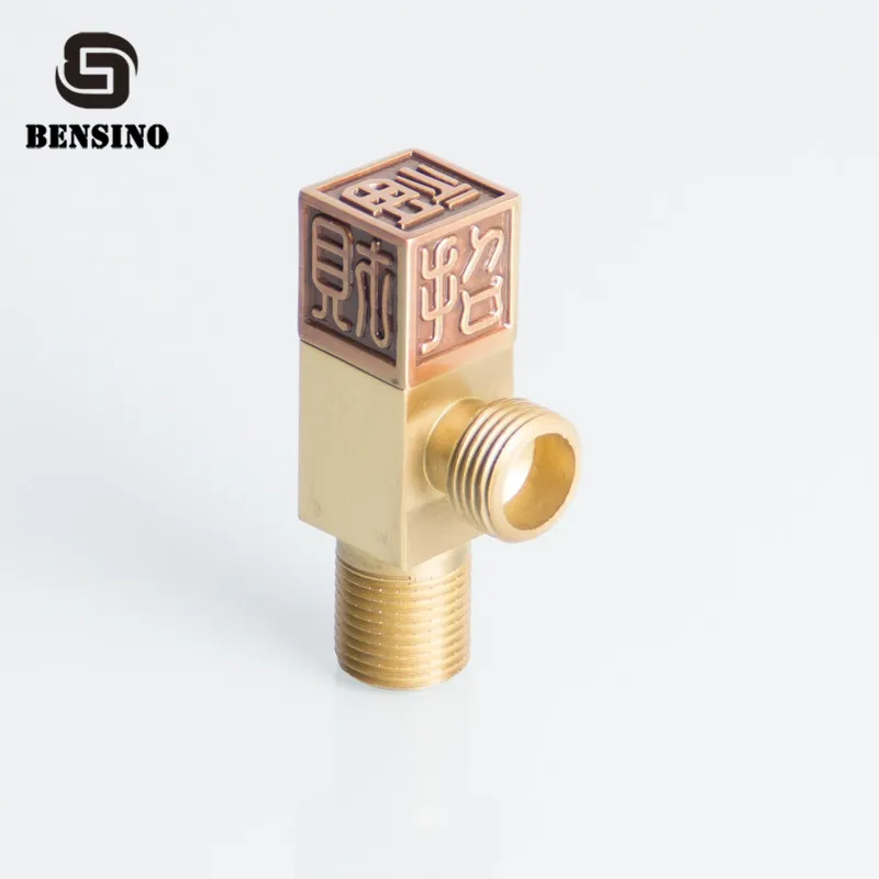 Taizhou sanitary ware tank water fill toilet antique brass angle valve Washbasin inlet valve