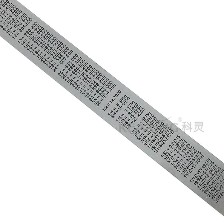 1mm Thick length  measuring  template 30cm stainless steel ruler Flexible