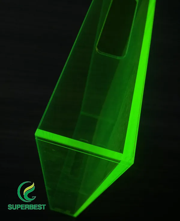 Customize acrylic material wine glass holder tray