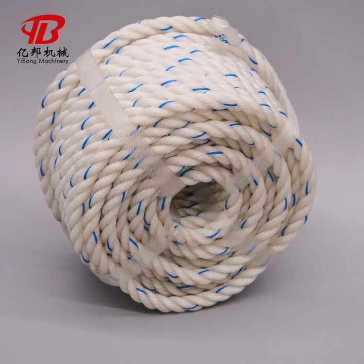 PP danline re-twisted rope production line Tow rope hauling cable production line