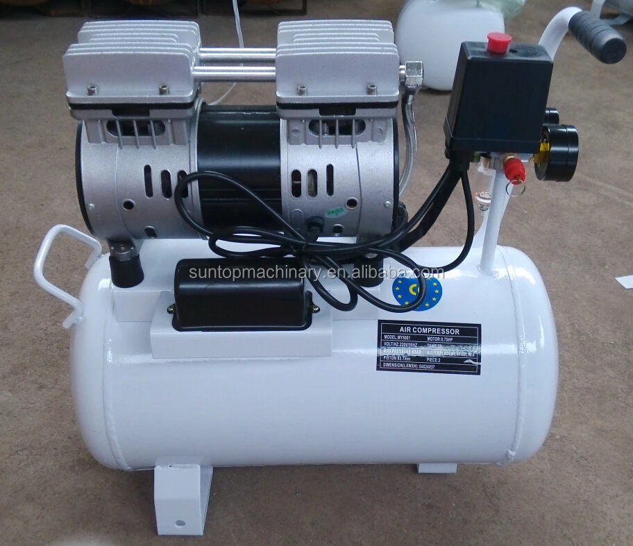 30L 1.5HP 1.1KW CE утвержденный Oilless воздушный компрессор