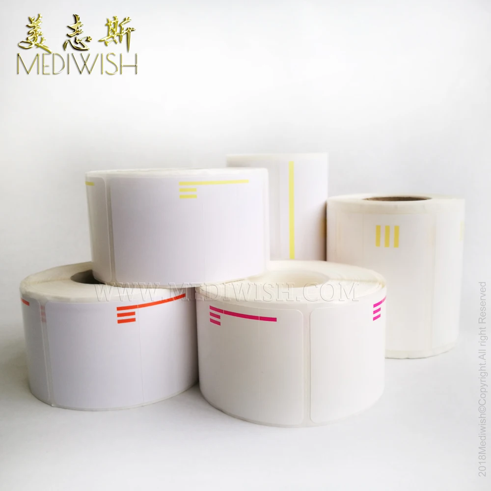 Medical Packaging Steam Indicator Label/Double Layer Label With Sterilization Tape