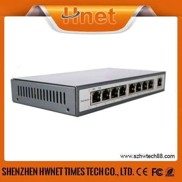 полный- дуплекс& половина- дуплексная связь 8 порта poe 12v переключатель