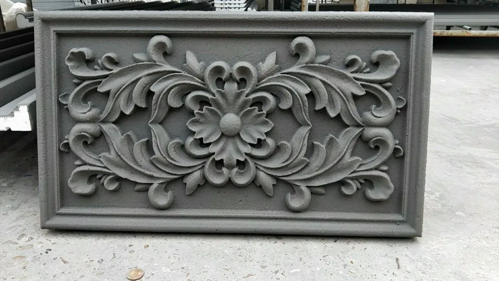 
High Quality Decorative EPS Foam Wall Sculpture for exterior wall 