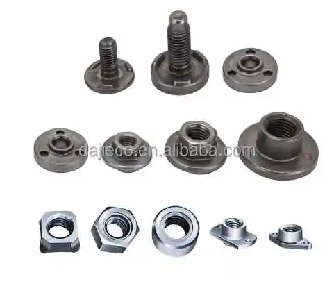 Spot welding tungsten welding electrode for nut