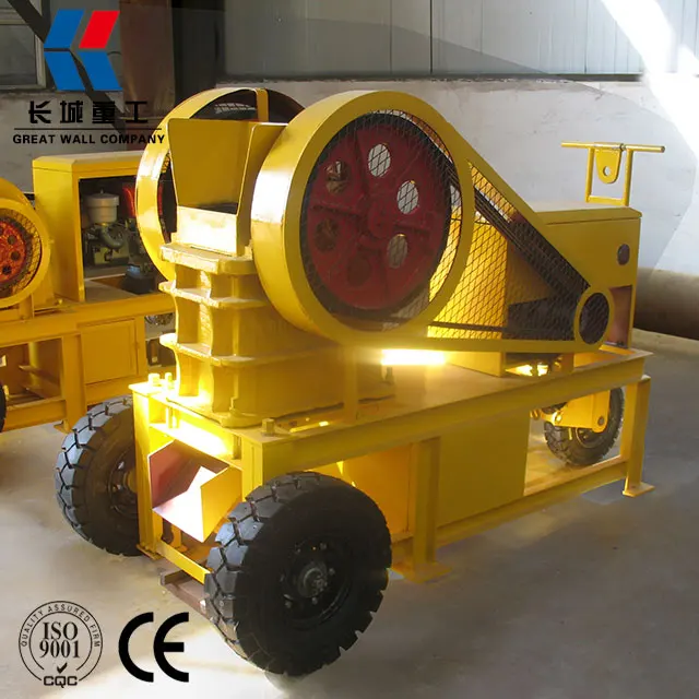 Factory Supply Pe 250*400 Jaw Crusher Mobile